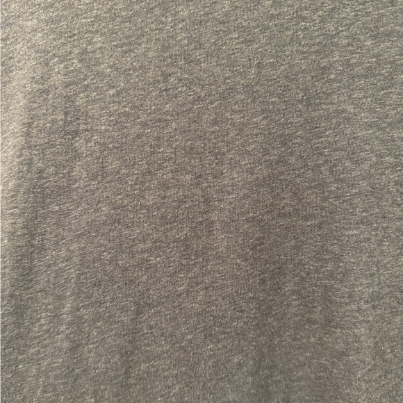 The Great. The Ruffle T Shirt Peplum Grey Short Sleeve Crewneck Shirt Size 0 - Picture 13 of 15